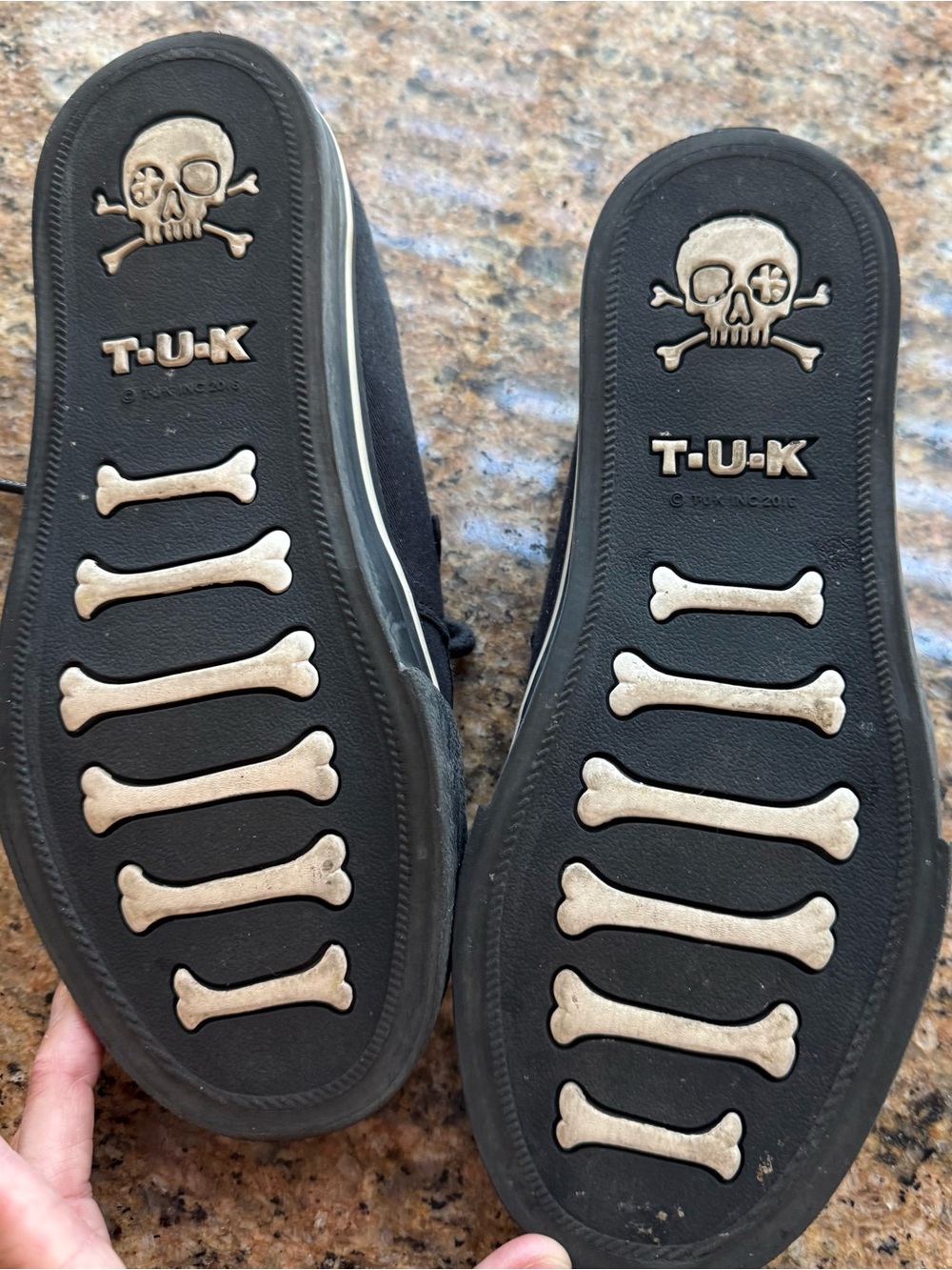 TUK Leopard Print Vegan Creeper Tennies - Picture 4 of 5